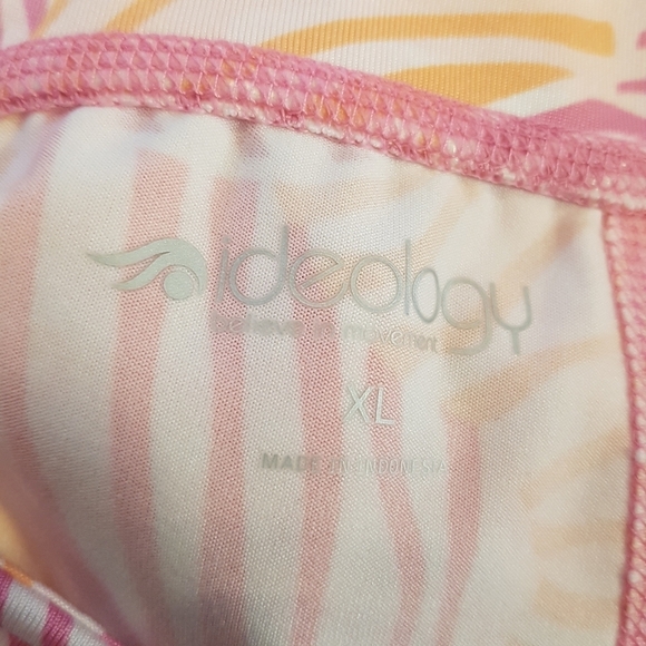 Ideology girls size XL 16 pink zebra stripe leggings - Picture 6 of 9